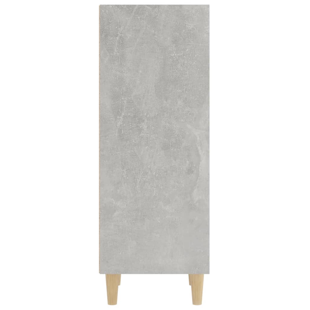 Credenza Grigio Cemento 34,5x32,5x90 cm in Legno Multistrato - homemem39