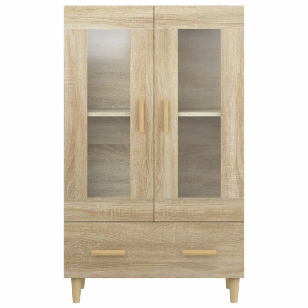 Credenza Rovere Sonoma 70x31x115 cm in Legno Multistrato - homemem39