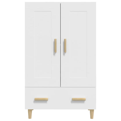 Credenza Bianca 70x31x115 cm in Legno Ingegnerizzato | homemem39