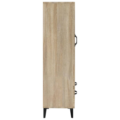 Credenza Rovere Sonoma 70x31x115 cm in Legno Multistrato | homemem39