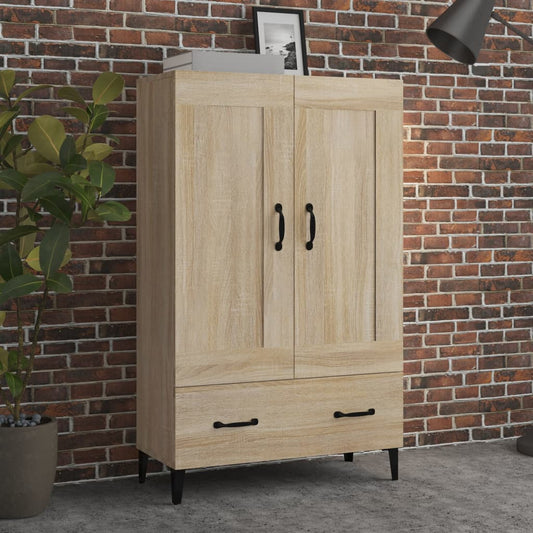 Credenza Rovere Sonoma 70x31x115 cm in Legno Multistrato | homemem39