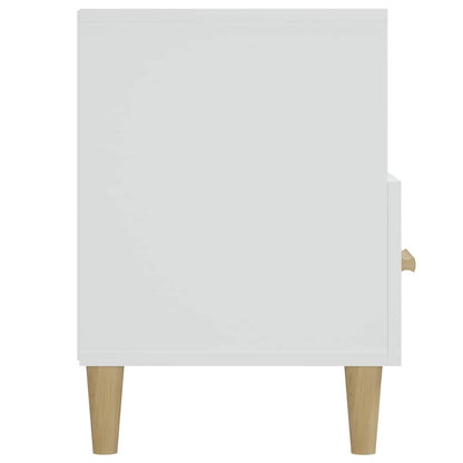 Mobile Porta TV Bianco 102x36x50 cm in Legno Multistrato