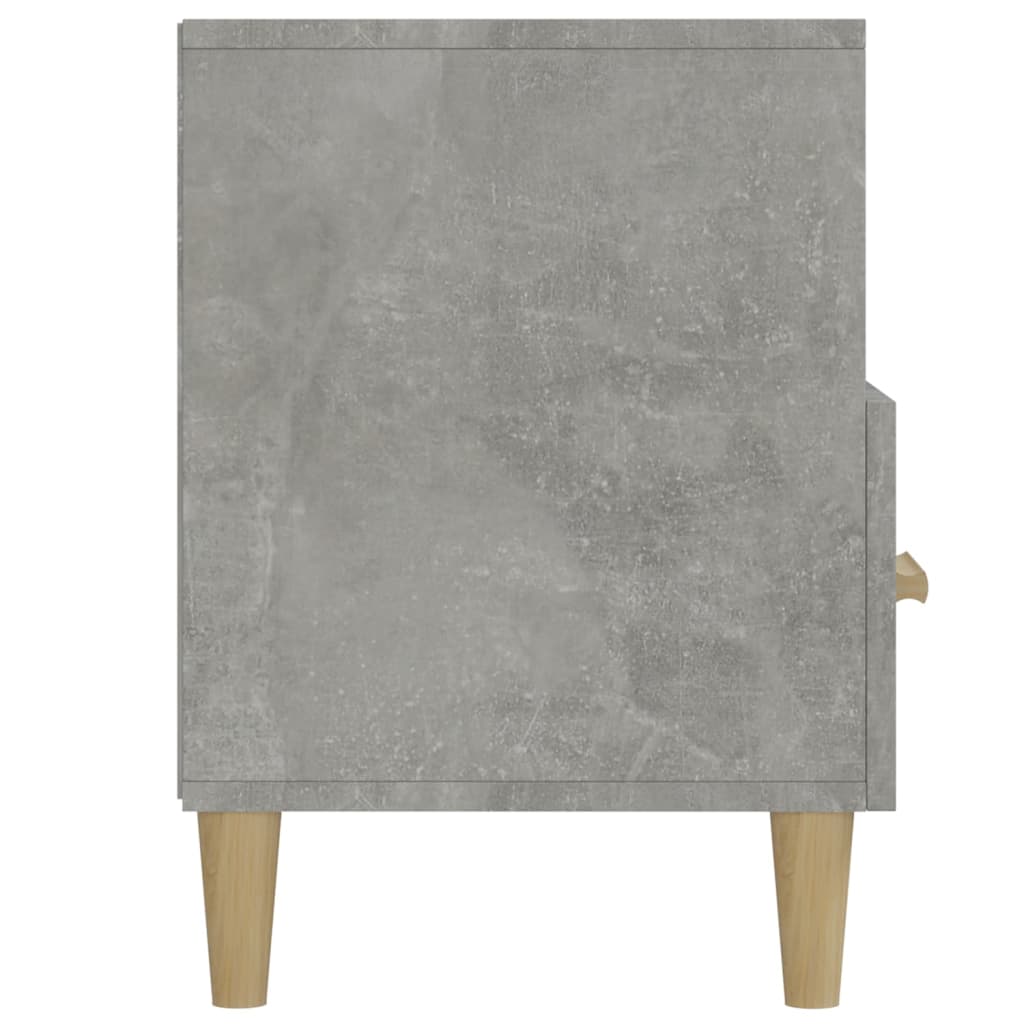 Mobile Porta TV Grigio Cemento 102x36x50 cm Legno Multistrato - homemem39
