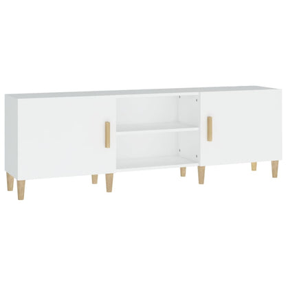 Mobile Porta TV Bianco 150x30x50 cm in Legno Multistrato - homemem39