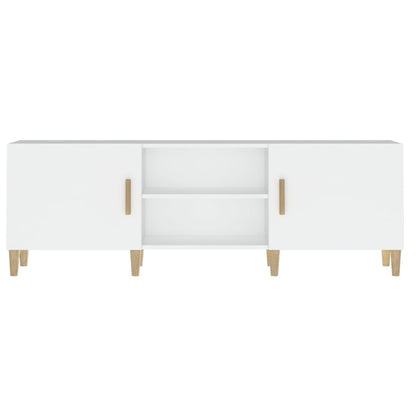 Mobile Porta TV Bianco 150x30x50 cm in Legno Multistrato - homemem39