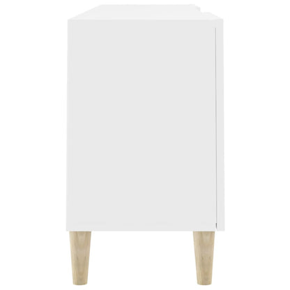 Mobile Porta TV Bianco 150x30x50 cm in Legno Multistrato