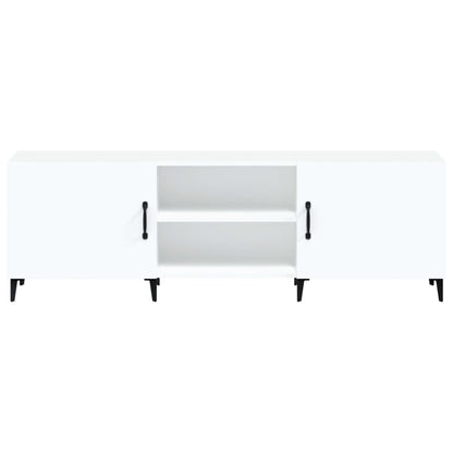 Mobile Porta TV Bianco 150x30x50 cm in Legno Multistrato - homemem39