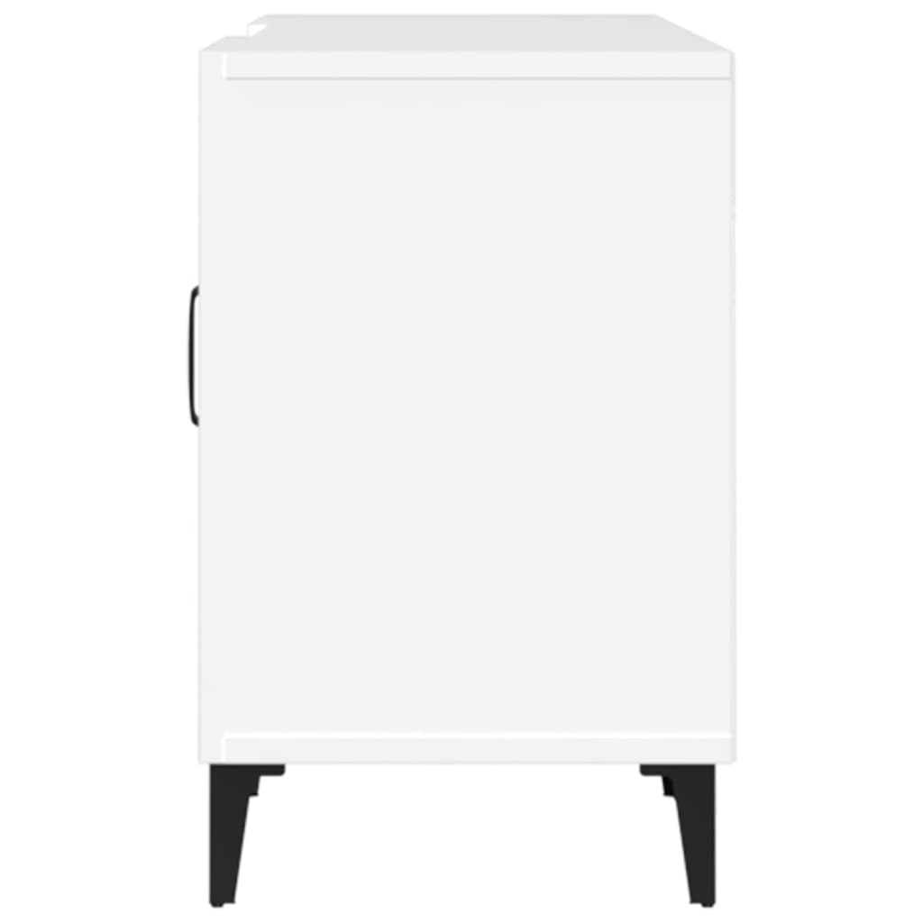 Mobile Porta TV Bianco 150x30x50 cm in Legno Multistrato - homemem39
