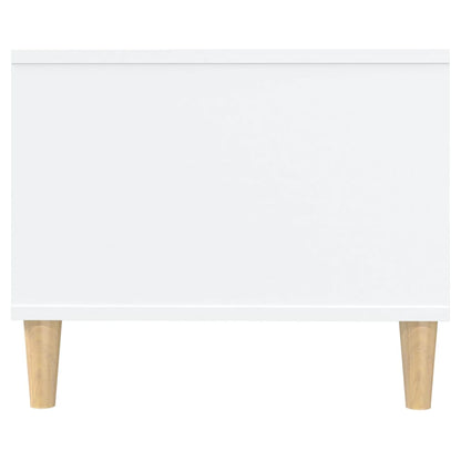 Tavolino da Salotto Bianco 102x50x40 cm in Legno Multistrato | homemem39
