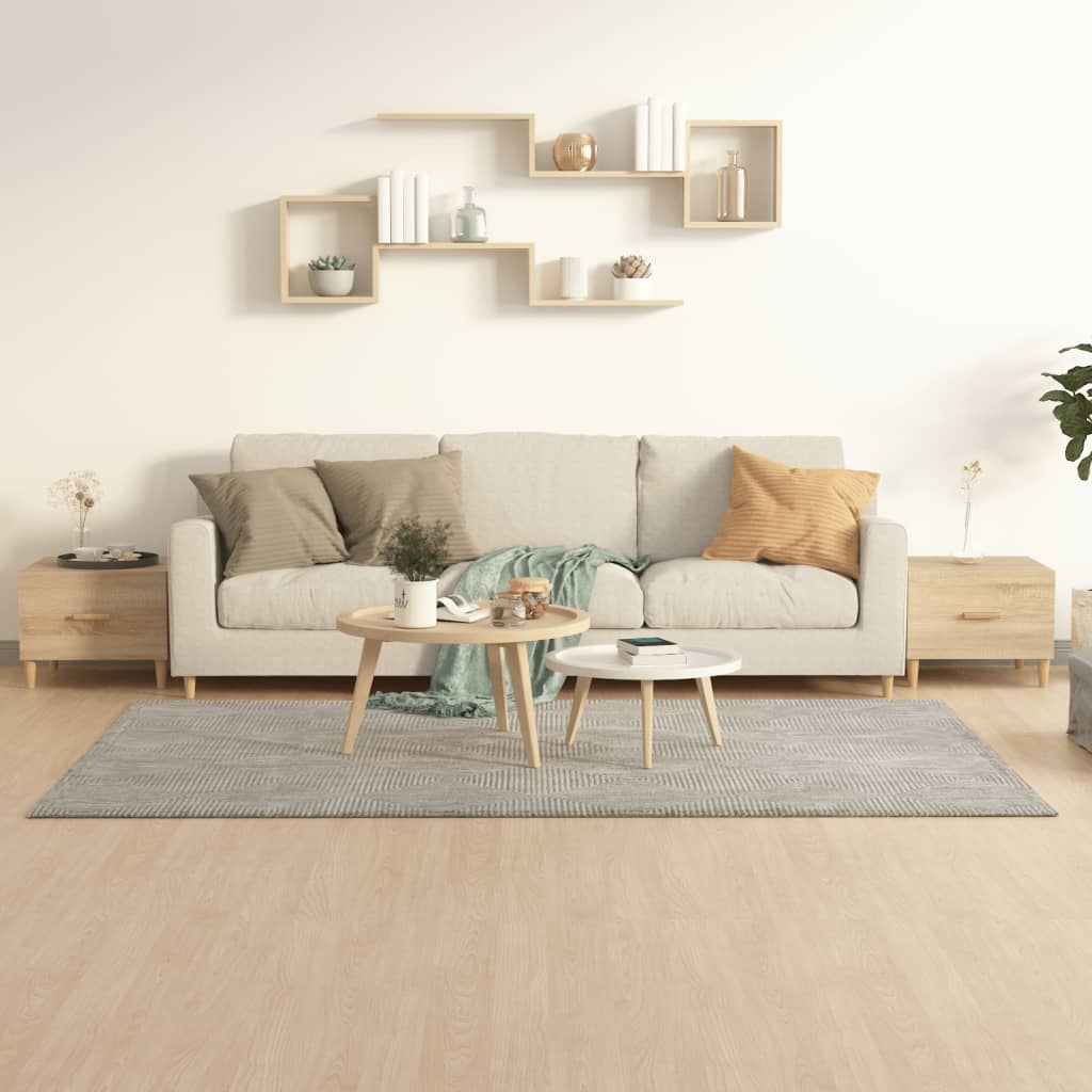 Tavolini Salotto 2pz Rovere Sonoma 50x50x40cm Legno Multistrato | homemem39