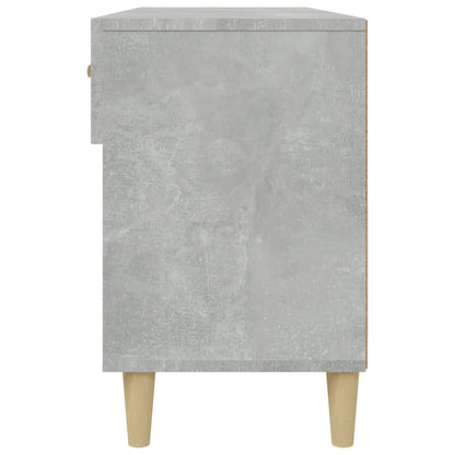 Scarpiera Grigio Cemento 102x35x55 cm in Legno Multistrato - homemem39