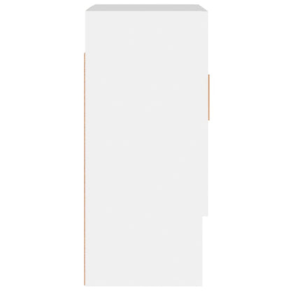 Armadietto a Muro Bianco 60x31x70 cm in Legno Multistrato | homemem39