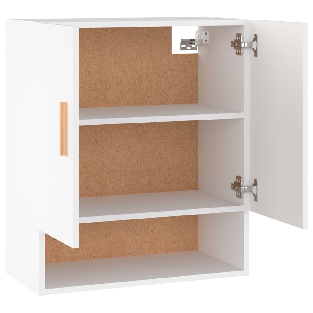 Armadietto a Muro Bianco 60x31x70 cm in Legno Multistrato | homemem39
