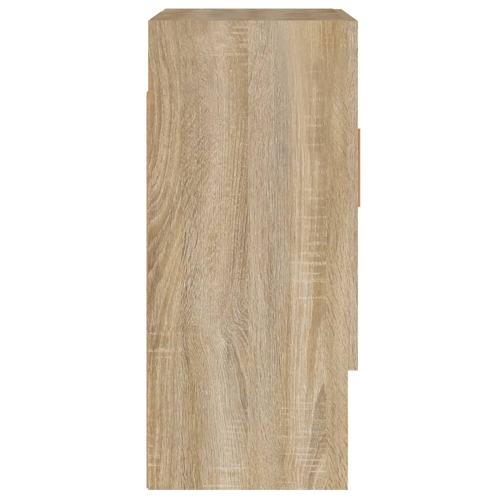 Armadietto a Muro Rovere Sonoma 60x31x70 cm Legno Multistrato | homemem39