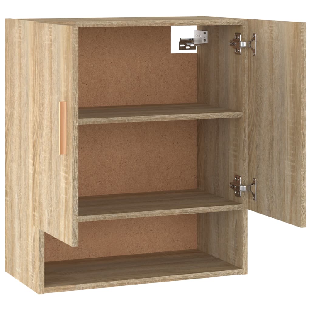 Armadietto a Muro Rovere Sonoma 60x31x70 cm Legno Multistrato | homemem39