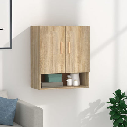 Armadietto a Muro Rovere Sonoma 60x31x70 cm Legno Multistrato | homemem39