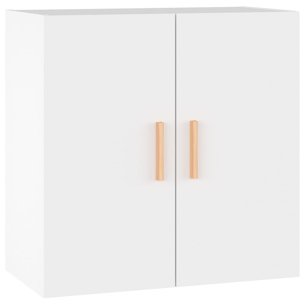 Armadietto a Muro Bianco 60x30x60 cm in Legno Multistrato