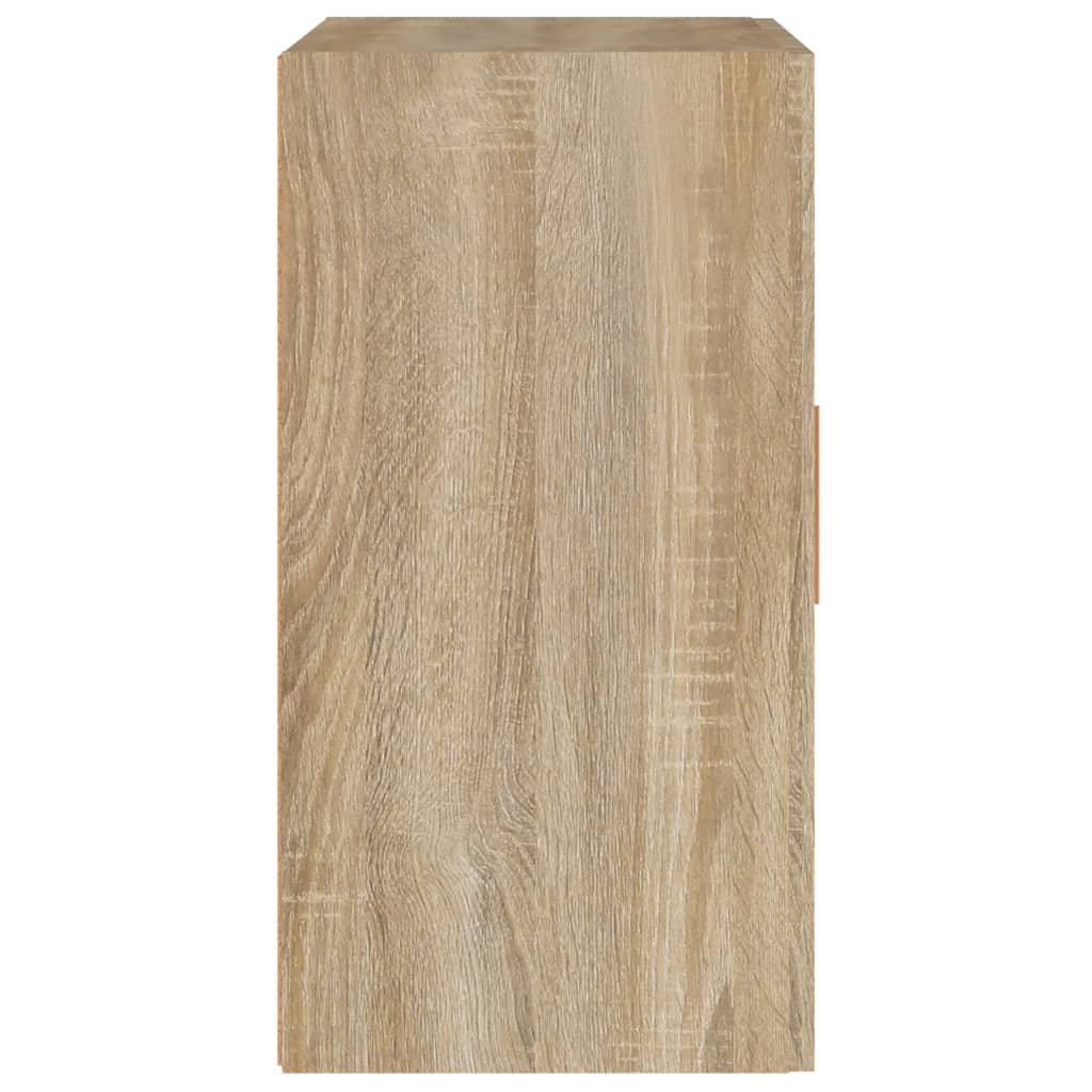 Armadietto a Muro Rovere Sonoma 60x30x60 cm Legno Multistrato