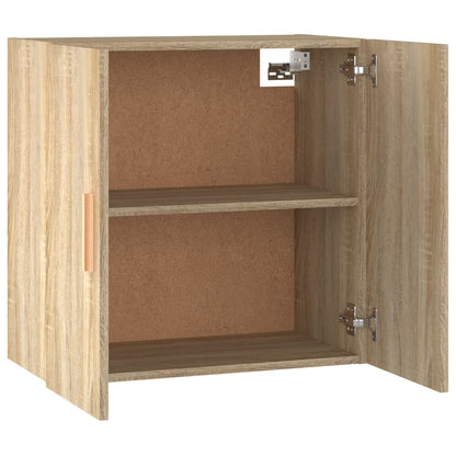 Armadietto a Muro Rovere Sonoma 60x30x60 cm Legno Multistrato