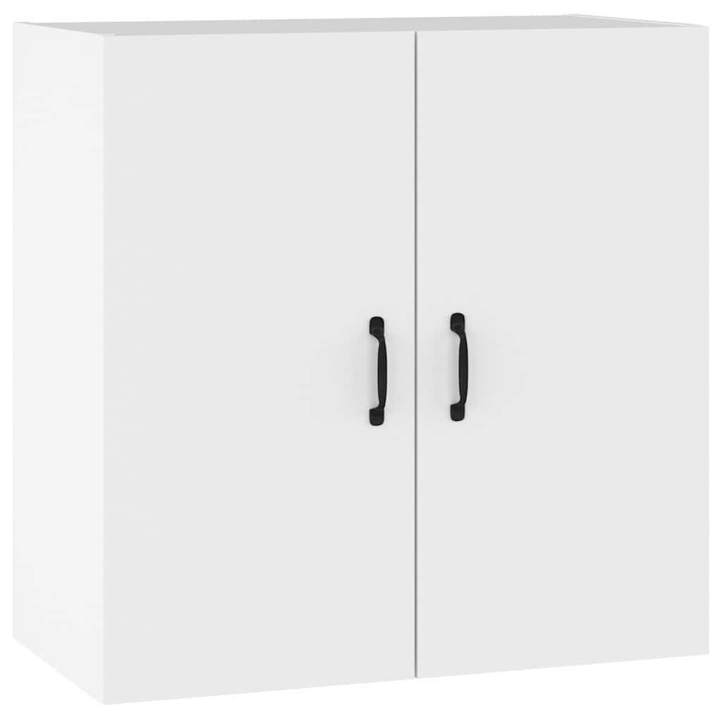 Armadietto a Muro Bianco 60x31x60 cm Legno Multistrato