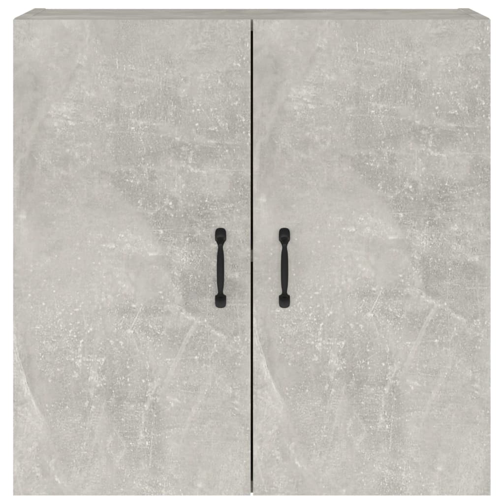 Armadietto a Muro Grigio Cemento 60x31x60 cm Legno Multistrato | homemem39