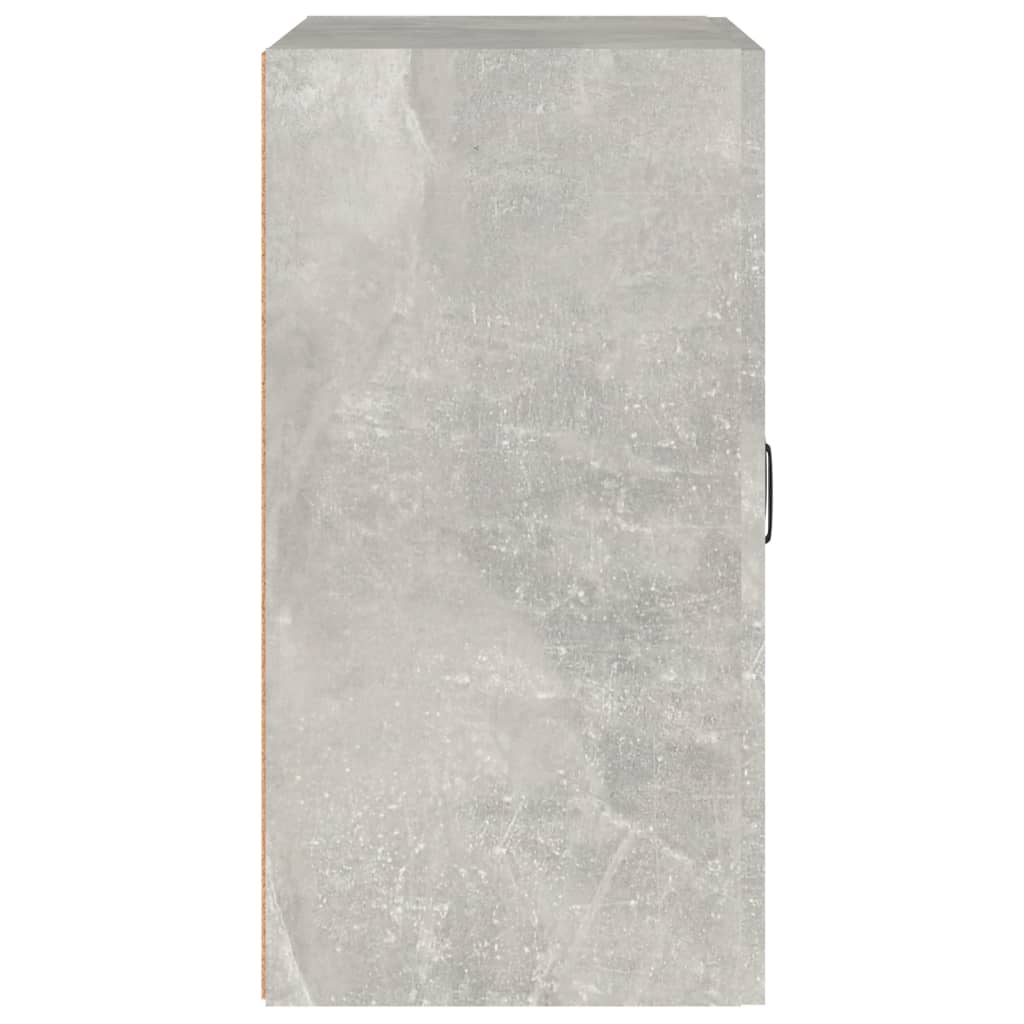Armadietto a Muro Grigio Cemento 60x31x60 cm Legno Multistrato | homemem39