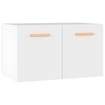 Mobile a Parete Bianco 60x36,5x35 cm in Legno Multistrato