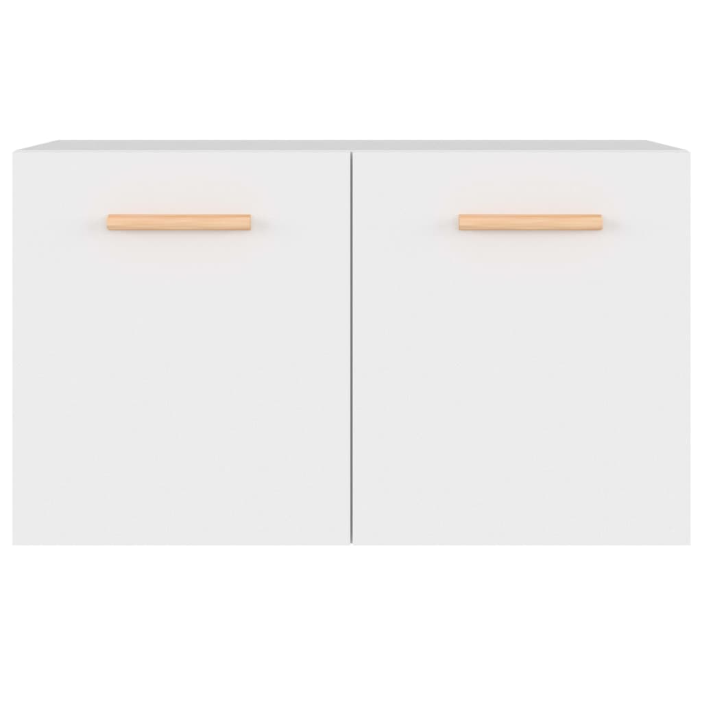 Mobile a Parete Bianco 60x36,5x35 cm in Legno Multistrato | homemem39