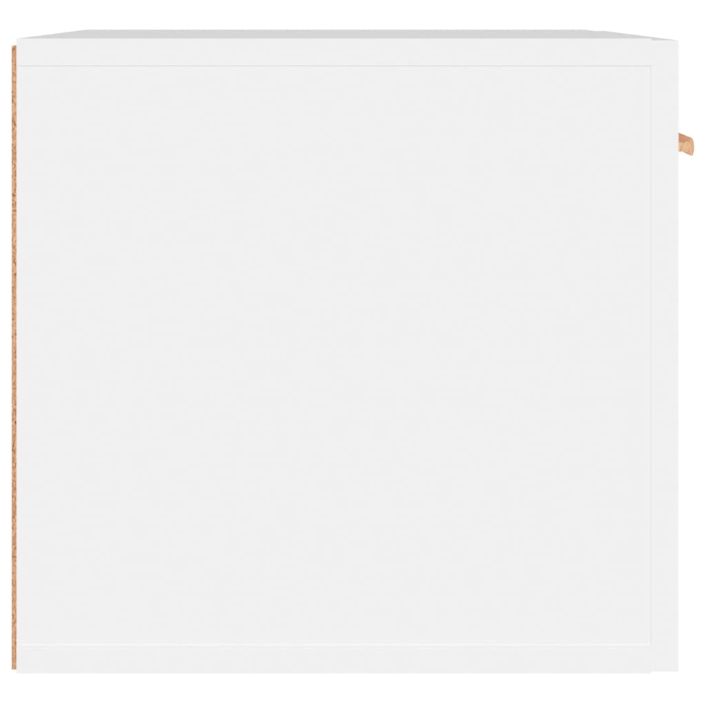 Mobile a Parete Bianco 60x36,5x35 cm in Legno Multistrato | homemem39