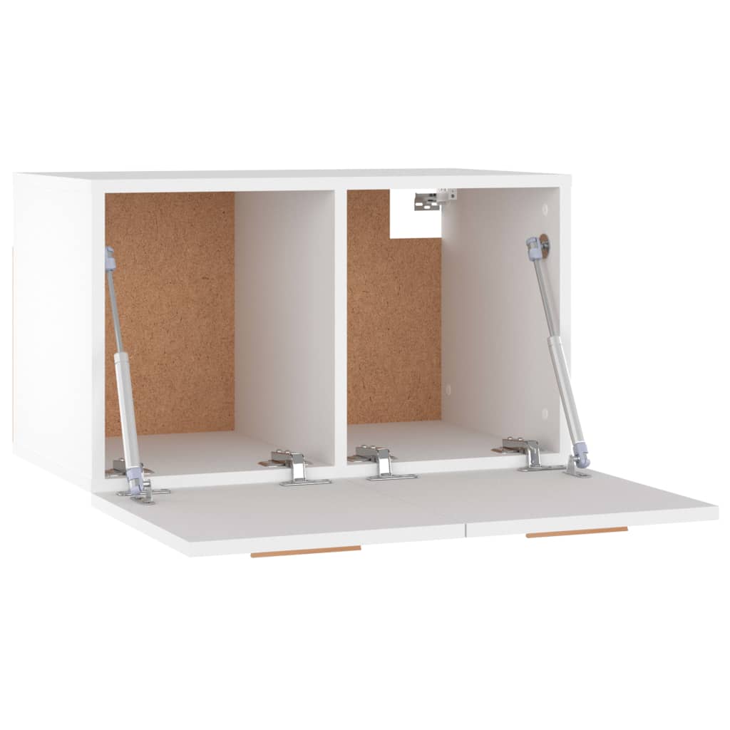 Mobile a Parete Bianco 60x36,5x35 cm in Legno Multistrato