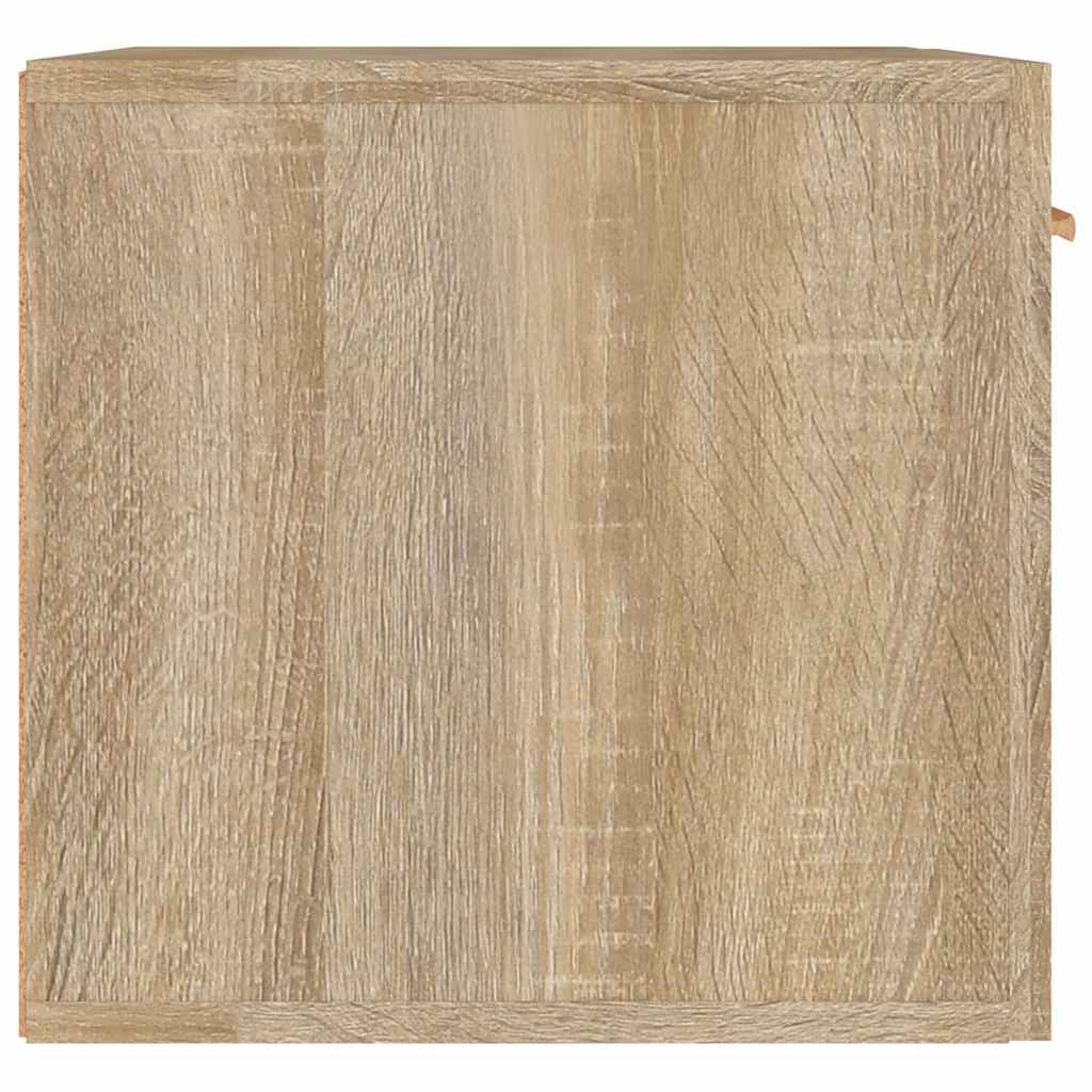 Mobile a Parete Rovere Sonoma 60x36,5x35 cm Legno Multistrato