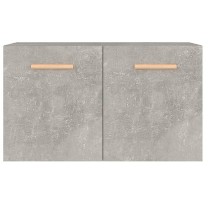Mobile a Parete Grigio Cemento 60x36,5x35 cm Legno Multistrato | homemem39