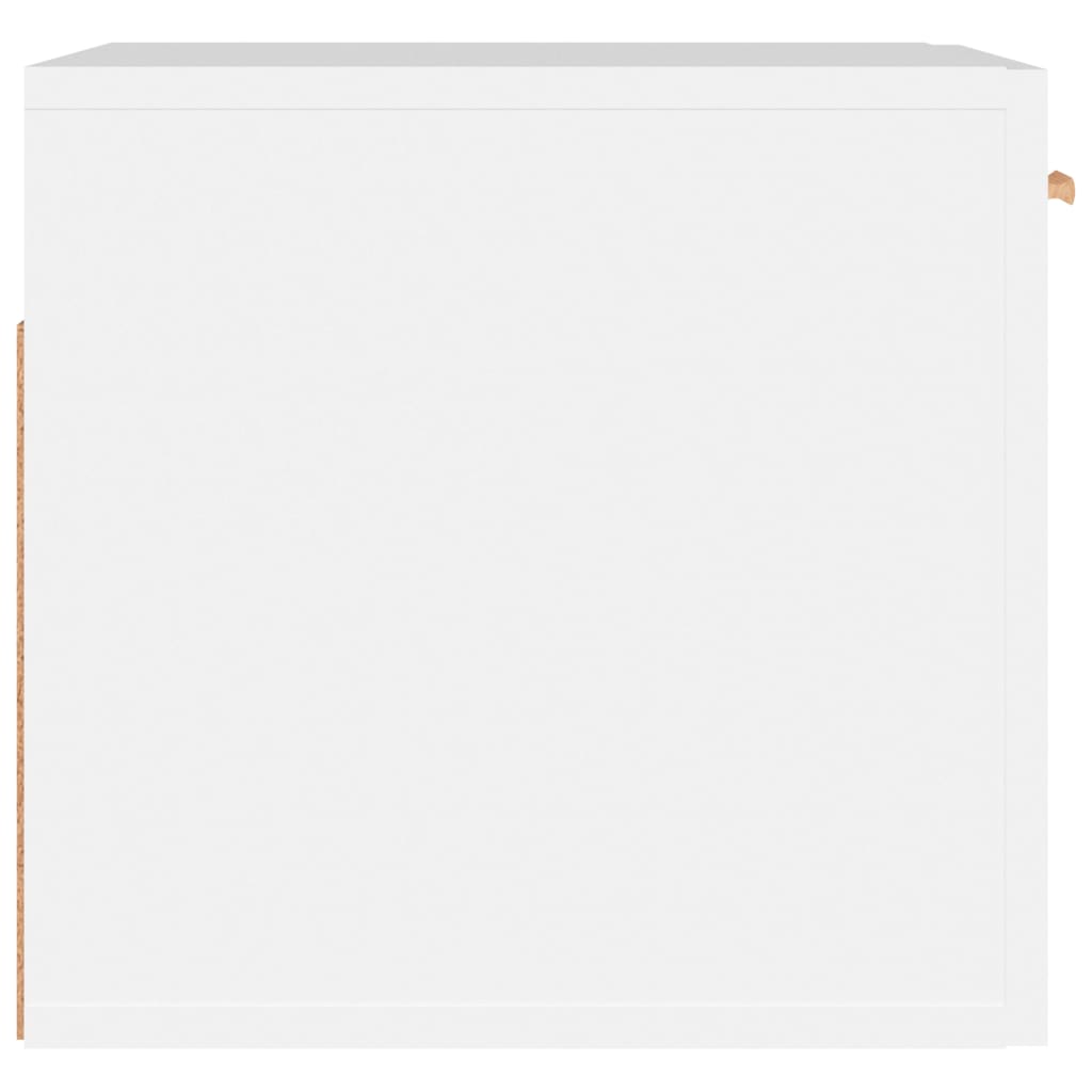 Mobile Parete Bianco 80x35x36,5cm Legno Multistrato | homemem39
