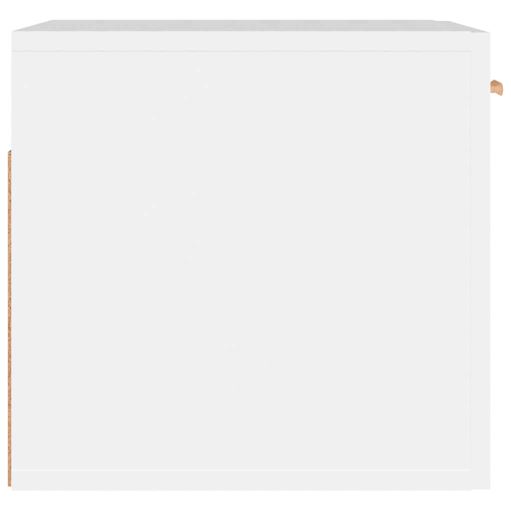 Mobile Parete Bianco 80x35x36,5cm Legno Multistrato