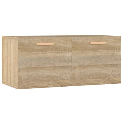 Mobile Parete Rovere Sonoma 80x35x36,5cm Legno Multistrato