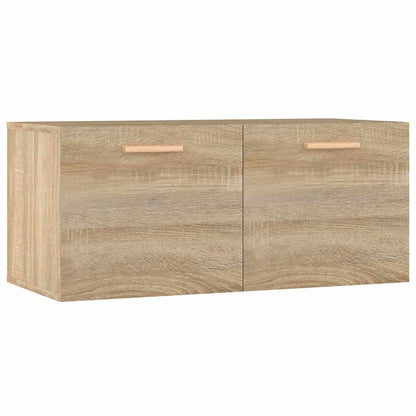 Mobile Parete Rovere Sonoma 80x35x36,5cm Legno Multistrato