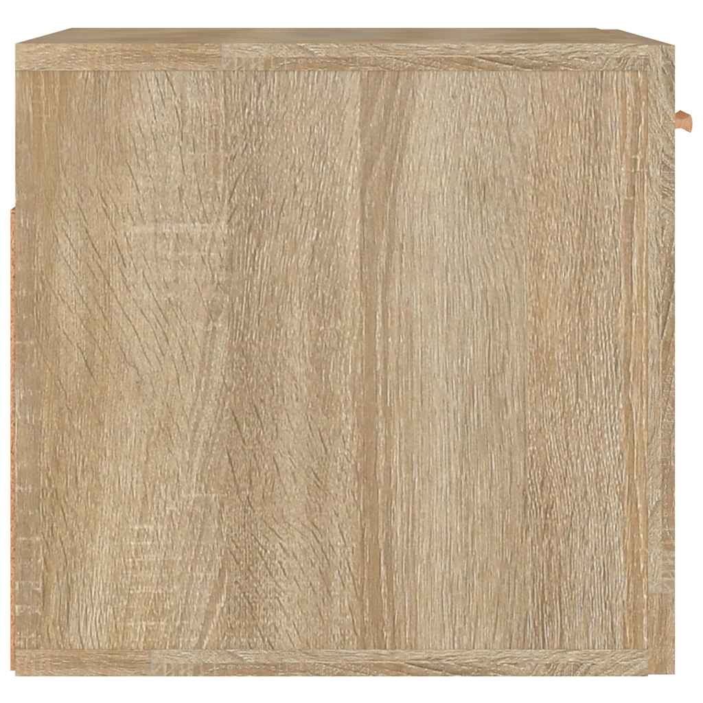 Mobile Parete Rovere Sonoma 80x35x36,5cm Legno Multistrato