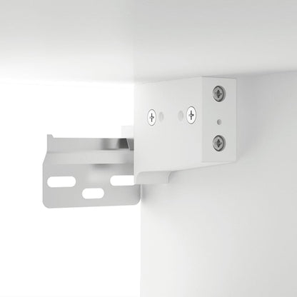 Mobile a Parete Bianco 80x36,5x35 cm in Legno Multistrato