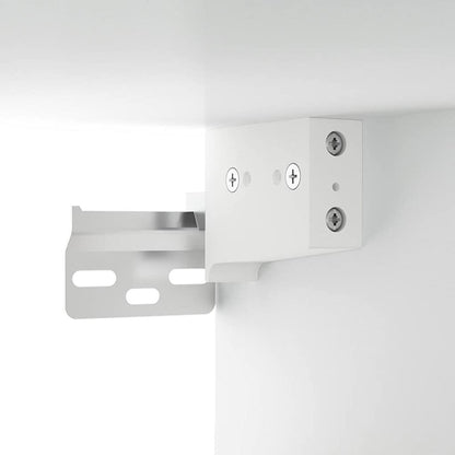 Mobile a Parete Bianco 80x36,5x35 cm in Legno Multistrato