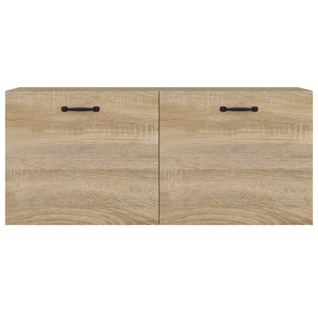Mobile a Parete Rovere Sonoma 80x36,5x35 cm Legno Multistrato | homemem39