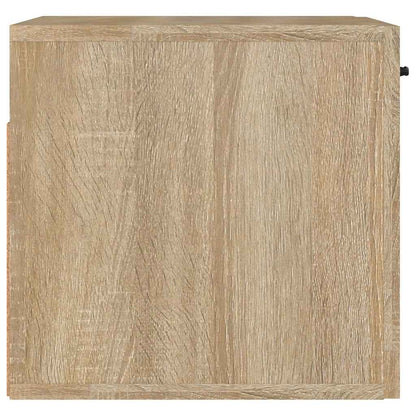 Mobile a Parete Rovere Sonoma 80x36,5x35 cm Legno Multistrato