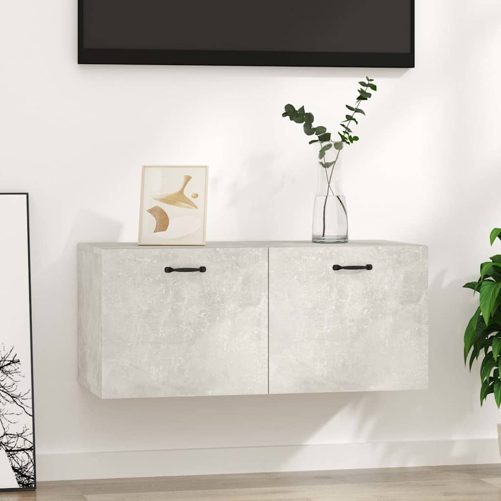 Mobile a Parete 80x36,5x35 cm legno multistrato