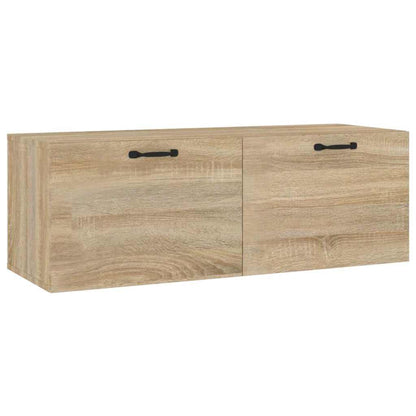 Mobile Pensile Rovere Sonoma 100x36,5x35 cm Legno Multistrato