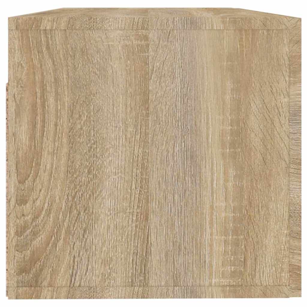Mobile Pensile Rovere Sonoma 100x36,5x35 cm Legno Multistrato