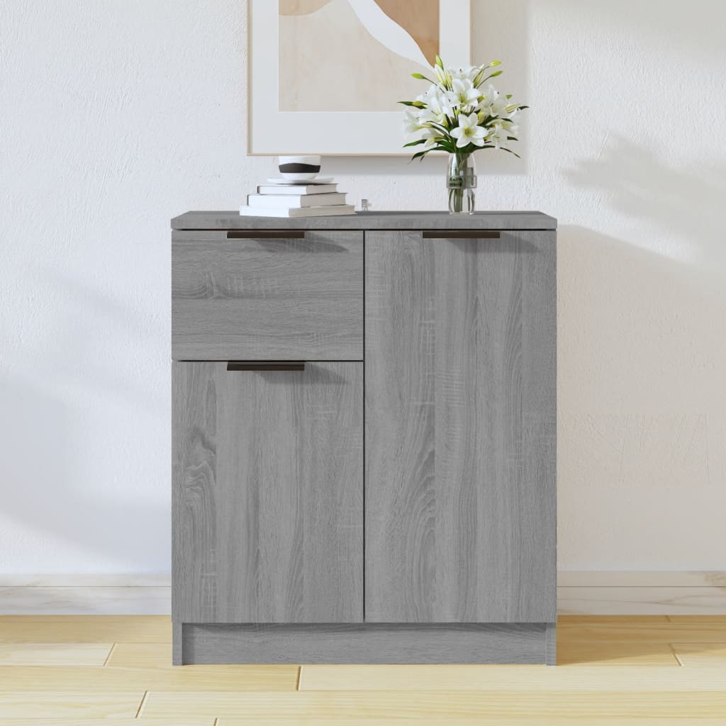 Credenza Grigio Sonoma 60x30x70 cm in Legno tecnico - homemem39