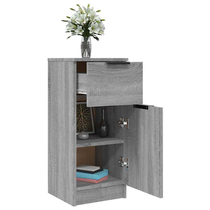 Credenza Grigio Sonoma 30x30x70 cm in Legno Multistrato | homemem39