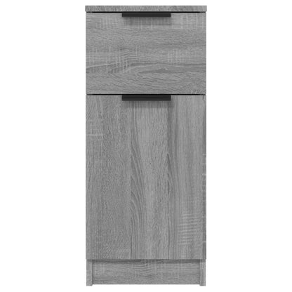 Credenza Grigio Sonoma 30x30x70 cm in Legno Multistrato - homemem39