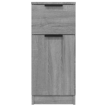 Credenze 2 pz Grigio Sonoma 30x30x70 cm in Legno Multistrato - homemem39
