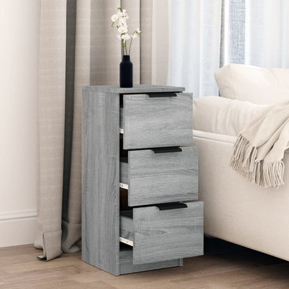 Credenza Grigio Sonoma 30x30x70 cm in Legno Multistrato - homemem39