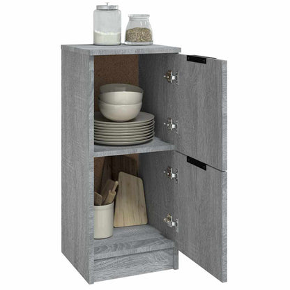 Credenza Grigio Sonoma 30x30x70 cm in Legno Multistrato | homemem39